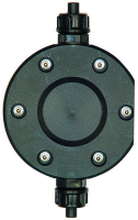 Головка насоса Etatron с шаровыми клапанами STD ПВХ, тип D, 50 - 80 л/ч, Керамика - Дютрал