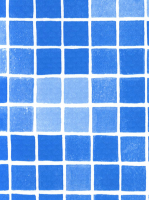 Пленка с рисунком для бассейна 'Мозаика неразмытая' ширина 1,65 м Alkorplan 3000 Byzance Blue