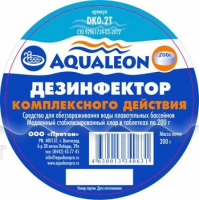 Aqualeon Дезинфектор МСХ КД таблетки 200 г Поплавок (1 таблетка)