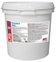 Litokol Краска фасадная LITOTHERM Paint Sil силиконовая, белый, ведро 20 кг