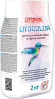 Litokol Затирочная смесь на цементной основе LITOCOLOR L.20, жасмин, 2 кг