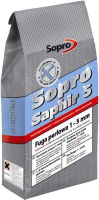 Sopro Затирка для швов Saphir 5 nr 924 №59 (bali brown), мешок 2 кг