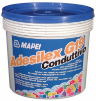 Mapei Клей для укладки напольных покрытий Adesilex G19 CONDUCTIVE, банка 10 кг