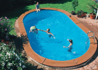 Морозоустойчивый бассейн Sunny Pool овальный глубина 1,5 м размер 9,0х5,0 м