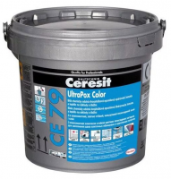 Ceresit Затирка для швов CE 79 UltraPox Серый, 5 кг
