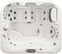 Мини СПА бассейн Jacuzzi Premium J 415 168x193x81 см чаша Silver Pearl обшивка Silver Wood (с музыкой)