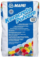 Mapei Клей для укладки керамической плитки Keracrete powder (polvere) white RUS, мешок 25 кг