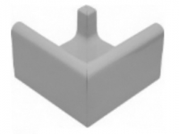 Переливной лоток керамический K1 серый, наружный угол
