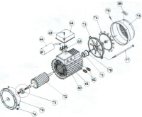 Подшипник для эл. двигателя Kripsol 6204-ZZ/RBM1070.30R