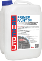 Litokol Грунтовка LITOTHERM PRIMER Paint Sil силиконовая, прозрачная, 10 кг