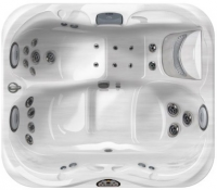 Мини СПА бассейн Jacuzzi Premium J 315 193x168x81 см чаша Monaco обрамление Silver Wood (с доп. изоляцией)