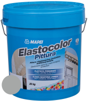 Mapei Краска (пропитка) для защиты бетона Elastocolor RAL 9006, ведро 20 кг