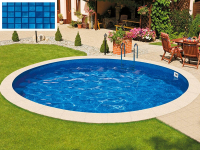 Морозоустойчивый бассейн Ibiza круглый глубина 1,5 м диаметр 4 м, мозайка