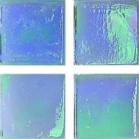 Мозаика стеклянная однотонная JNJ Ice Jade 15x15, 295х295 мм IA 69, на бумаге, лист 0.087 кв.м