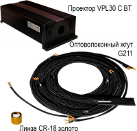 Комплект подсветки для освещения сауны Cariitti VPL30С-RF - G211 (IP67)
