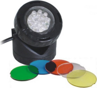 Подводный светильник JEBAO PL1 LED + комплект цветных линз