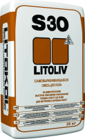 Litokol Ровнитель LITOLIV S30, мешок 25 кг, цвет розово-серый