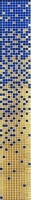 Стеклянная мозаичная растяжка Vidrepur Degradados AURORA-2 № 920/9 31,7X31,7 (на сетке)