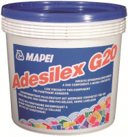 Mapei Клей для ПВХ покрытий Adesilex G 20, 2-комп., бежевый, ведро 10 кг