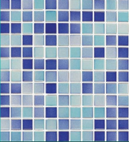 Фарфоровая мозаичная смесь Serapool Versicolor (синий/темно-синий)