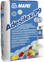 Mapei Клей для укладки керамической плитки Adesilex P9, белый, 25 кг