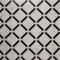 Мраморная мозаичная смесь ORRO Mosaic STONE DIAGONAL CARRARA (15Х15)