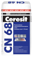 Ceresit Ровнитель для пола СN 68 Nivelir, 25 кг, самовыравнивающийся 1-15 мм