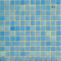 Мозаика стеклянная однотонная Vidrepur Antideslizante № 501 (на сетке)