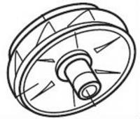 Рабочее колесо 127 мм, для BADU Resort 80, 93/80, 21-80/34, 21-81
