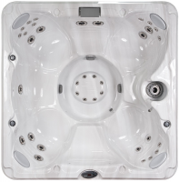 СПА бассейн Jacuzzi Premium J 245 213x213x91 см чаша White Pearlescent обрамление Roasted Chesnut