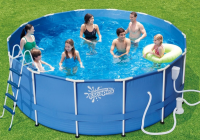 Каркасный бассейн Summer Escapes круглый 457х132 см (комплект), Р20-1552-B