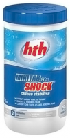 hth Быстрый стабилизированный хлор в таблетках 20 гр. Minitab Shock, 1.2 кг