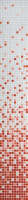 Стеклянная мозаичная растяжка Vidrepur Degradados PASION-3 № 23/95/16/15 31,7X31,7 (на сетке)