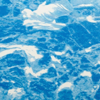 Пленка с рисунком для бассейна 'Синий мрамор' ширина 1,65 м Haogenplast GRANIT NG 2