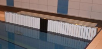 Поворотная панель ПТК Спорт ширина 2,38 м (нерж. сталь)