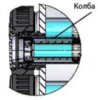 Колба кварцевая для Лазурь М-5