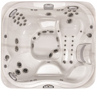 СПА бассейн Jacuzzi Premium J 355 231x213x97 см чаша Carribean Surf обрамление Silver Wood, с музыкой