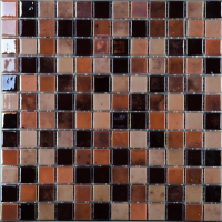 Стеклянная мозаичная смесь Vidrepur Lux № 406 (на сетке)