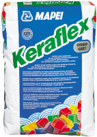 Mapei Клей для укладки керамической плитки Keraflex grey, 25 кг