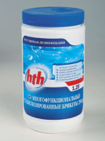 hth Таблетки стабилизированного хлора 5 в 1 200 гр. 1,2 кг