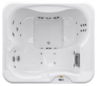 Мини СПА бассейн Jacuzzi Lodge S 185x165x90 см hydro + blower, чаша White