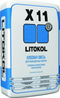 Litokol Клеевая смесь для плитки LITOKOL X11, цвет серый, мешок 5кг