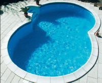 Морозоустойчивый бассейн Sunny Pool восьмерка глубина 1,2 м размер 5,4х3,5 м