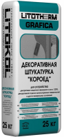 Litokol Штукатурка LITOTHERM Grafica, 2,5 мм, цвет белый, мешок 25 кг