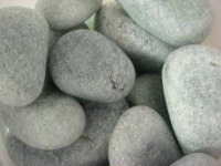 Камни для сауны жадеит шлифованный (мелкий), 5 кг