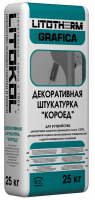 Litokol Штукатурка LITOTHERM Grafica, 2,0 мм, цвет белый, мешок 25 кг