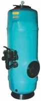 Фильтр песочный Gemas Filtrex д.710 мм с бок.клапаном 2'