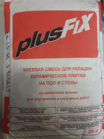 Litokol Клеевая смесь для плитки PLUSFIX серый, мешок 25 кг