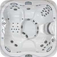 СПА бассейн Jacuzzi Premium J 335 213x213x91 см чаша Silver Pearl обшивка Roasted Chesnut (с доп. изоляц. и музыкой)