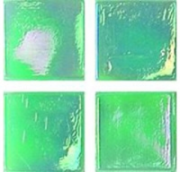 Мозаика стеклянная однотонная JNJ Ice Jade 15x15, 295х295 мм IA 73, на бумаге, лист 0.087 кв.м
